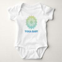 Happy Baby White Yoga Onesie - Treelance Yoga