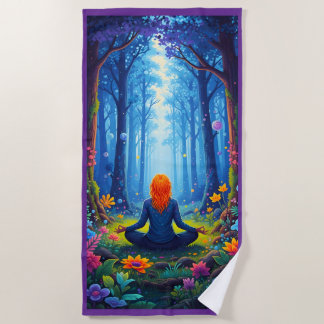 yoga beach towel