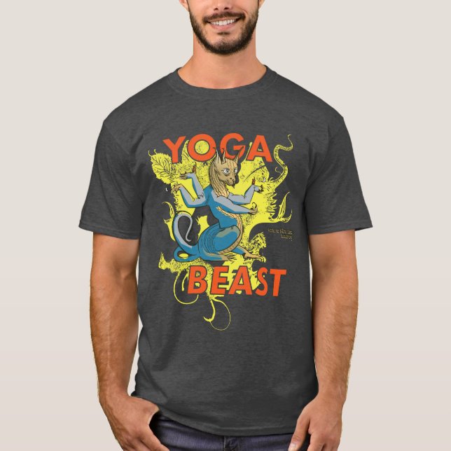 Yoga Beast #1 fancy T-Shirt (Front)