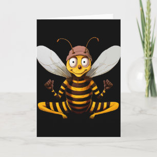 Yoga Bee  Card