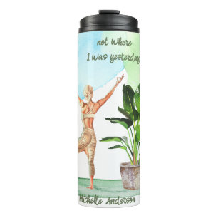 Yoga Begins Travel Mug
