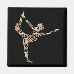 Yoga Bitilasana Good Vibes Meditation Spirituality Magnet
