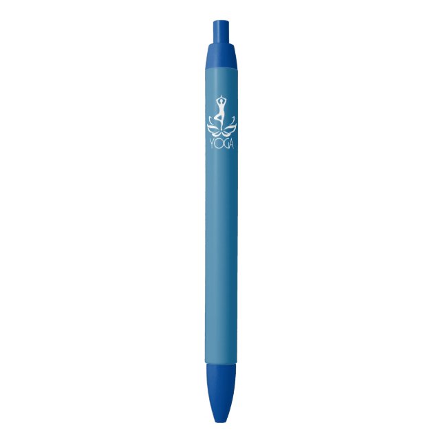 Yoga Black Ink Pen (Front Vertical)