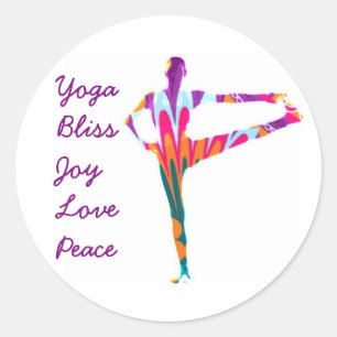 Yoga Bliss Sticker