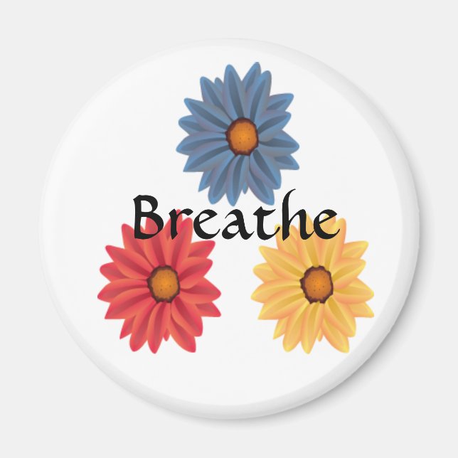 Yoga Breathe Magnet (Front)