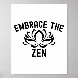 Yoga Buddhism Zen Spiritual Yoga Meditation Poster