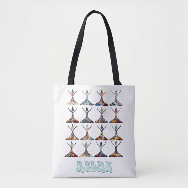 Yoga Buddy Tote Bag (Front)