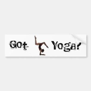Yoga Bumper Sticker