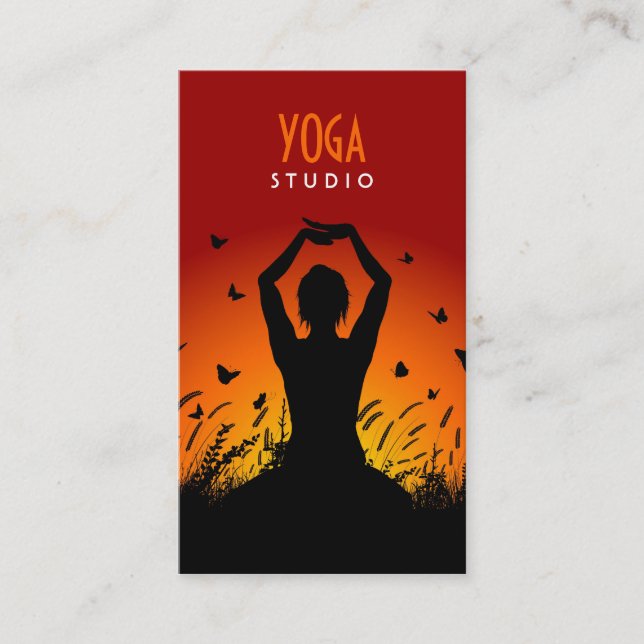 Yoga Business Card (Front)