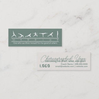 Yoga Business Card