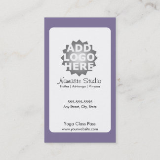 Yoga Business Card 10 Class Pass