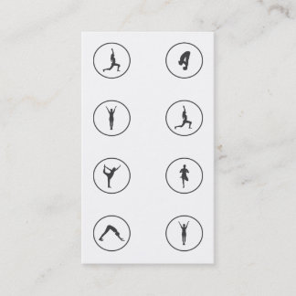 Yoga Business Card 8 Class Pass