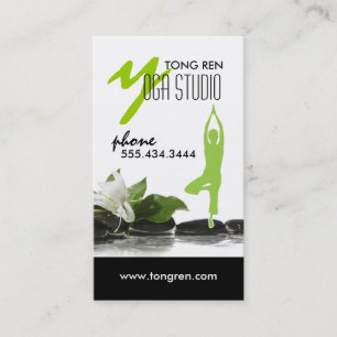 Yoga Business Card Template
