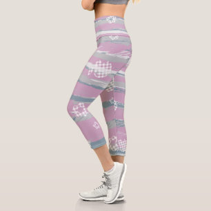Yoga Capris – Gingham Orchard