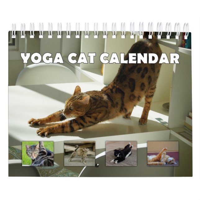 Yoga Cat Calendar (Cover)