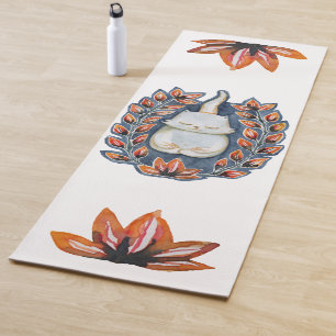Yoga Cat Lotus Yoga Mat