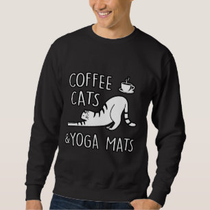 Yoga cats 29 sweatshirt