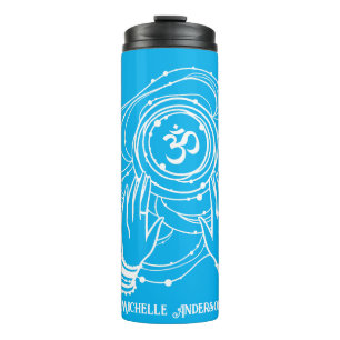 Yoga Chakra Crown Mantra Thermal Tumbler