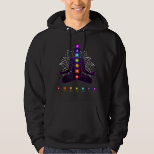 Yoga Chakra Spiritual Body System Meditation Hoodie