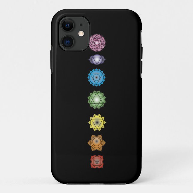 yoga chakras Case-Mate iPhone case (Back)