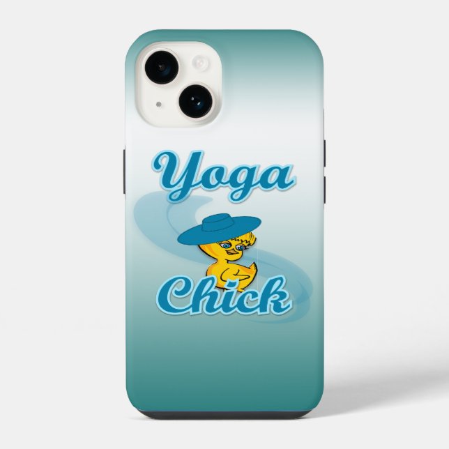 Yoga Chick #3 iPhone Case (Back)