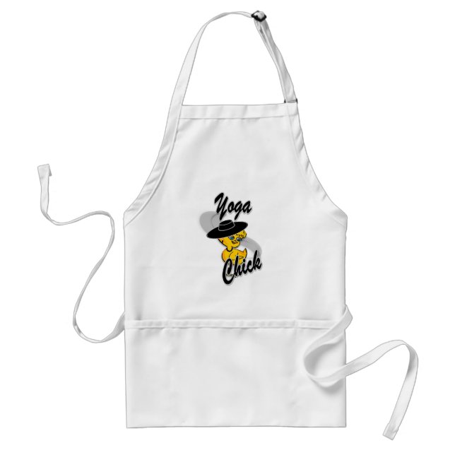 Yoga Chick #4 Standard Apron (Front)
