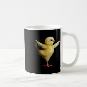 Yoga Chick Art Design Women Girls Funny Cute Chick Coffee Mug