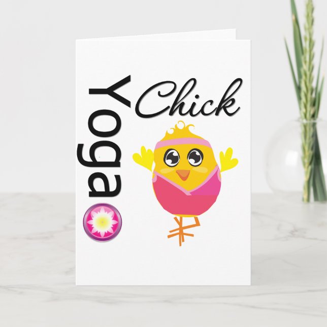 Yoga Chick Card (Front)