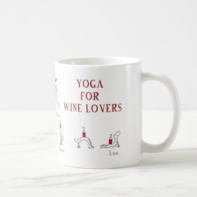 yoga coffee mug (Right)