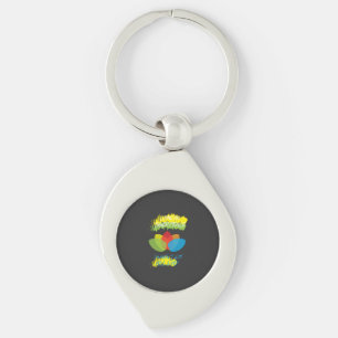 Yoga -  Come On Inner Peace Key Ring