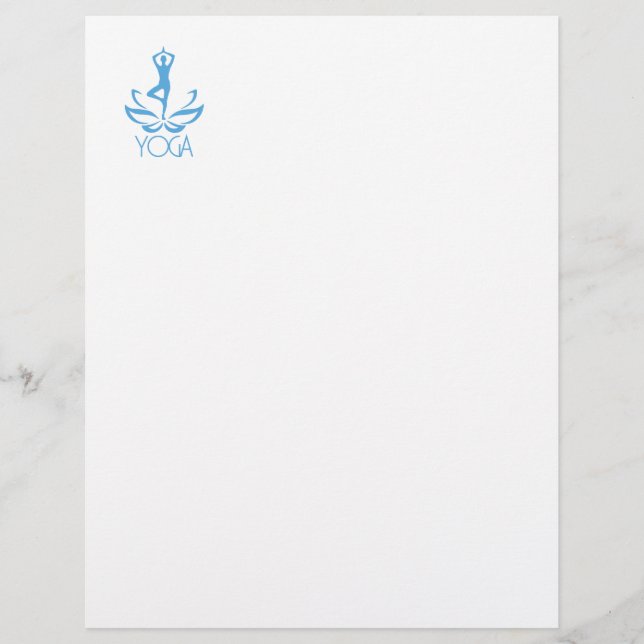 Yoga Custom Letterhead (Front)