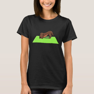 Yoga Dachshund Meditation Yoga Dog 1 T-Shirt