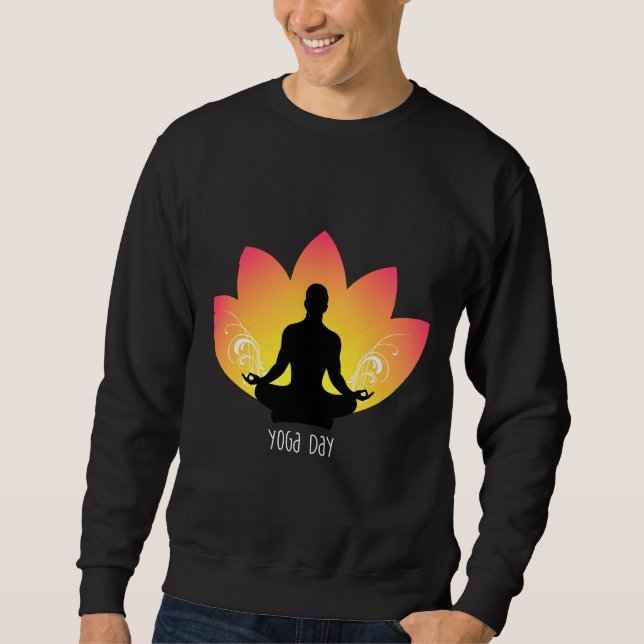Yoga Day Sweatshirt (Front)