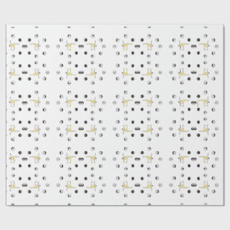 Yoga-design gift paper