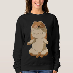 Yoga Dog Pomeranian Sweatshirt