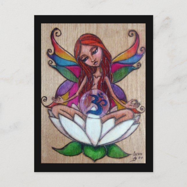 Yoga Fairy Postcard (Front)