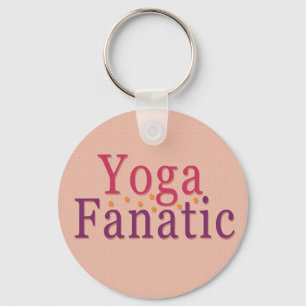 Yoga Fanatic Key Ring