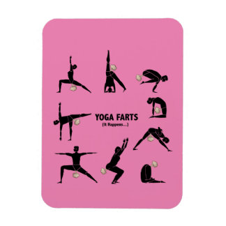 Yoga Farts Magnet