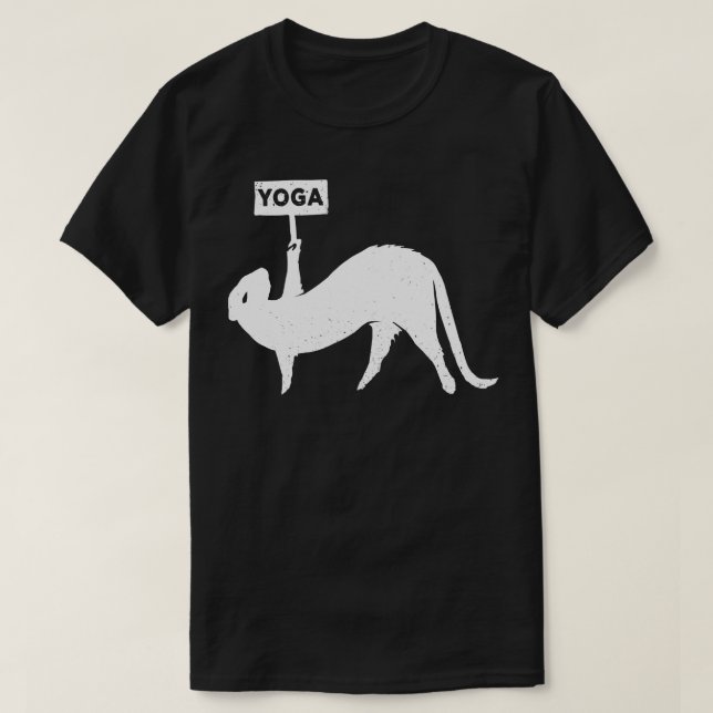 Yoga Ferret T-Shirt (Design Front)