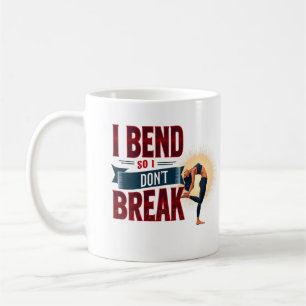 Yoga Fitness Motivational Quote Coffee Mug