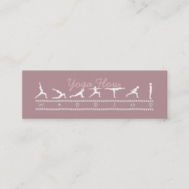 Yoga Flow Business Card (Front)