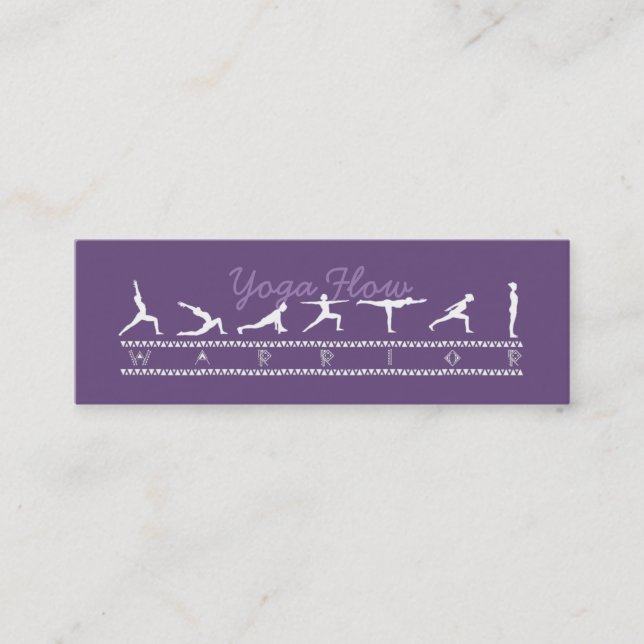 Yoga Flow Business Card (Front)