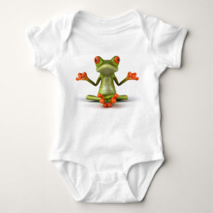 Yoga Frog Baby Bodysuit