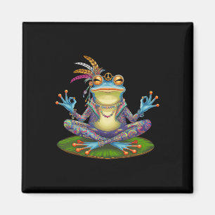 Yoga Frog – Calm And Lanced  Magnet