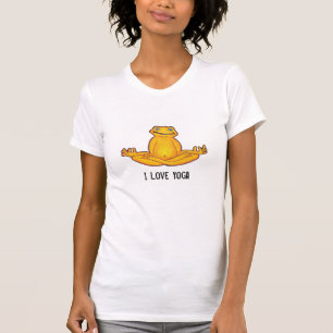 Yoga Frog - I Love Yoga T-Shirt