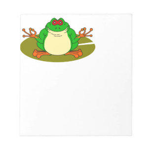 Yoga Frog Notepad