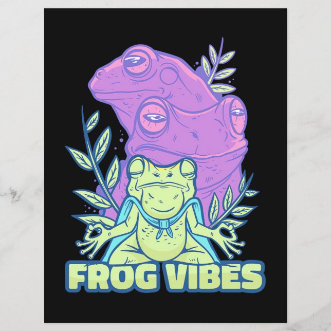 Yoga Frog Vibes (Front)
