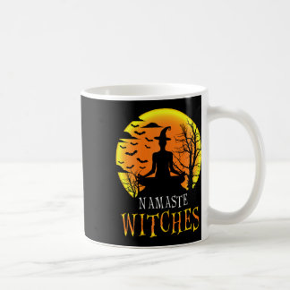 Yoga Funny Namaste Witches Halloween Girls Women G Coffee Mug