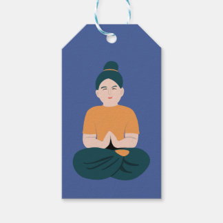 Yoga  gift tags