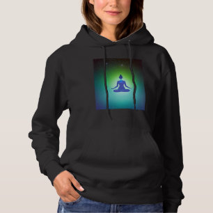 Yoga Girl Female Sun Salutation Meditation Chakra Hoodie
